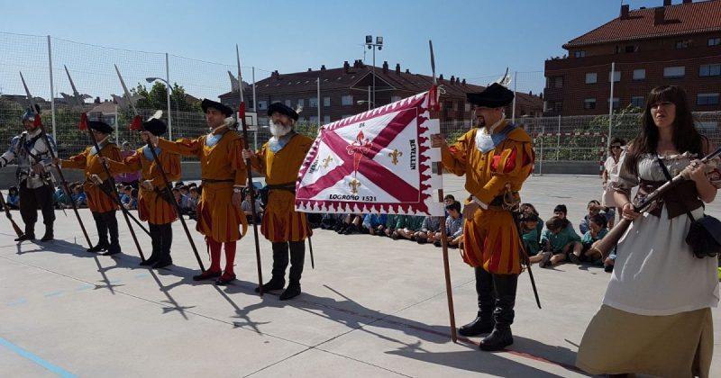El Sitio de Logroño vuelve a los colegios de la mano de Héroes del Revellín