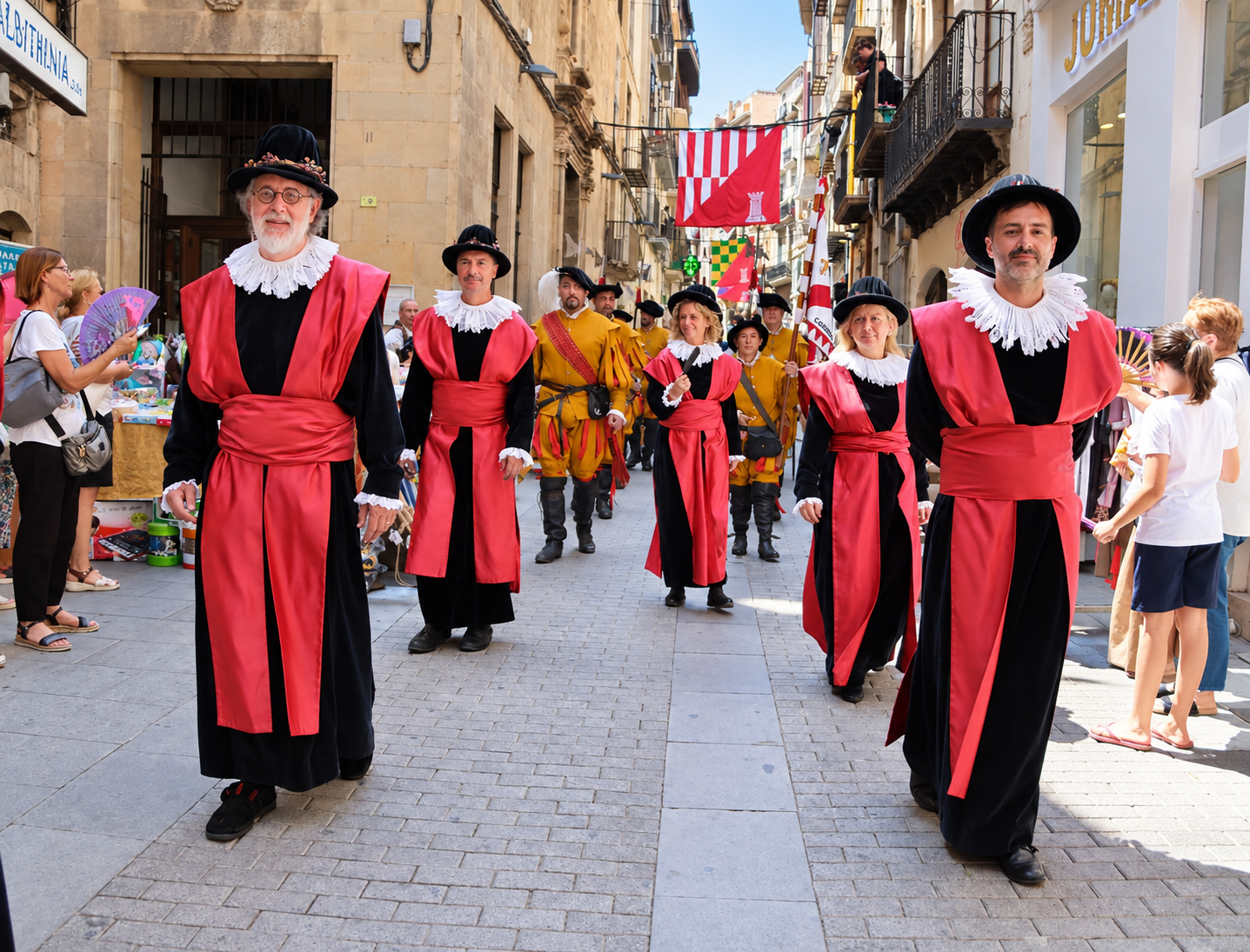 Héroes del Revellín en las jornadas renacentistas de Tortosa 2022