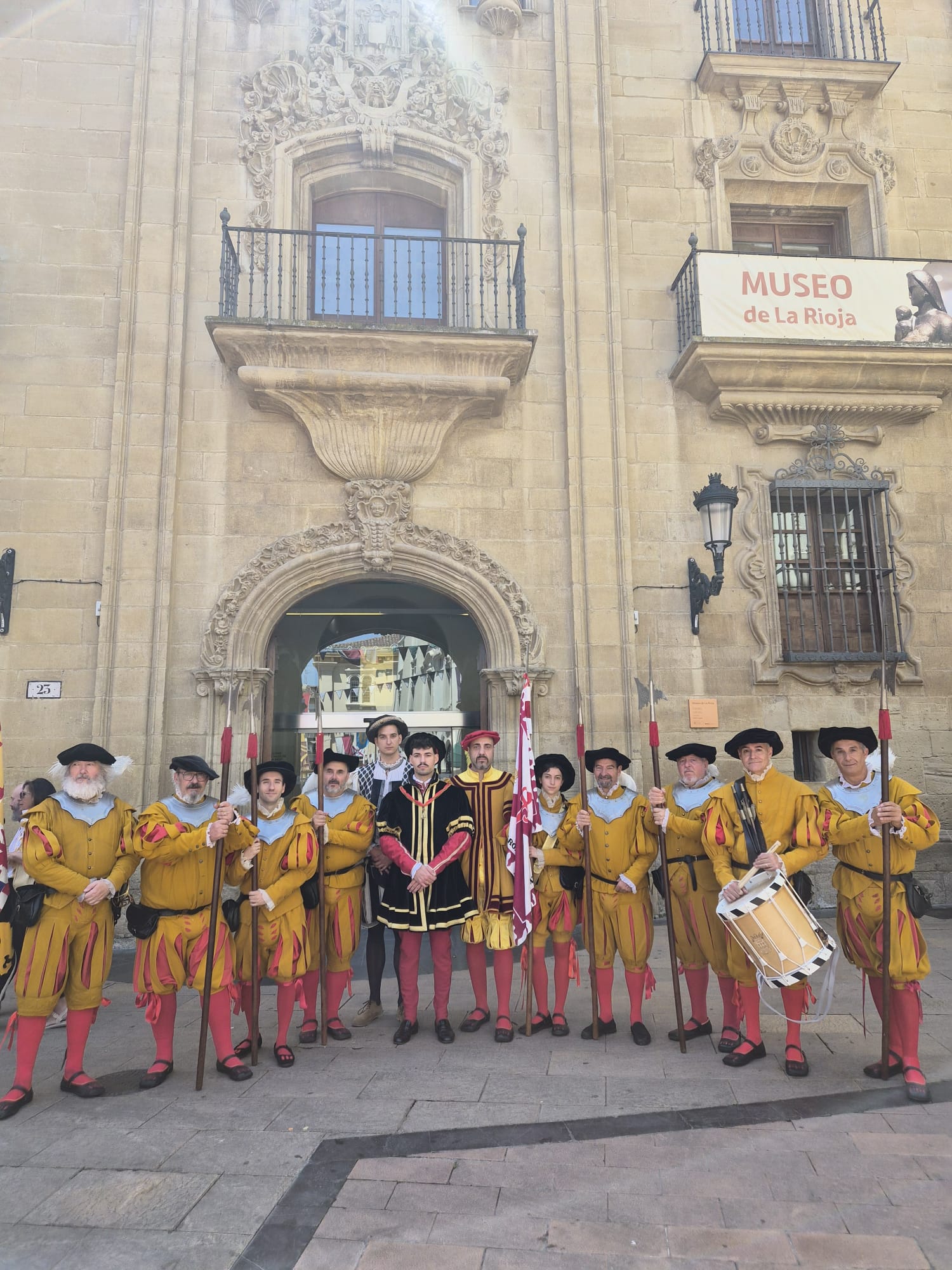 Grupo de recreacionistas de Héroes del Revellín